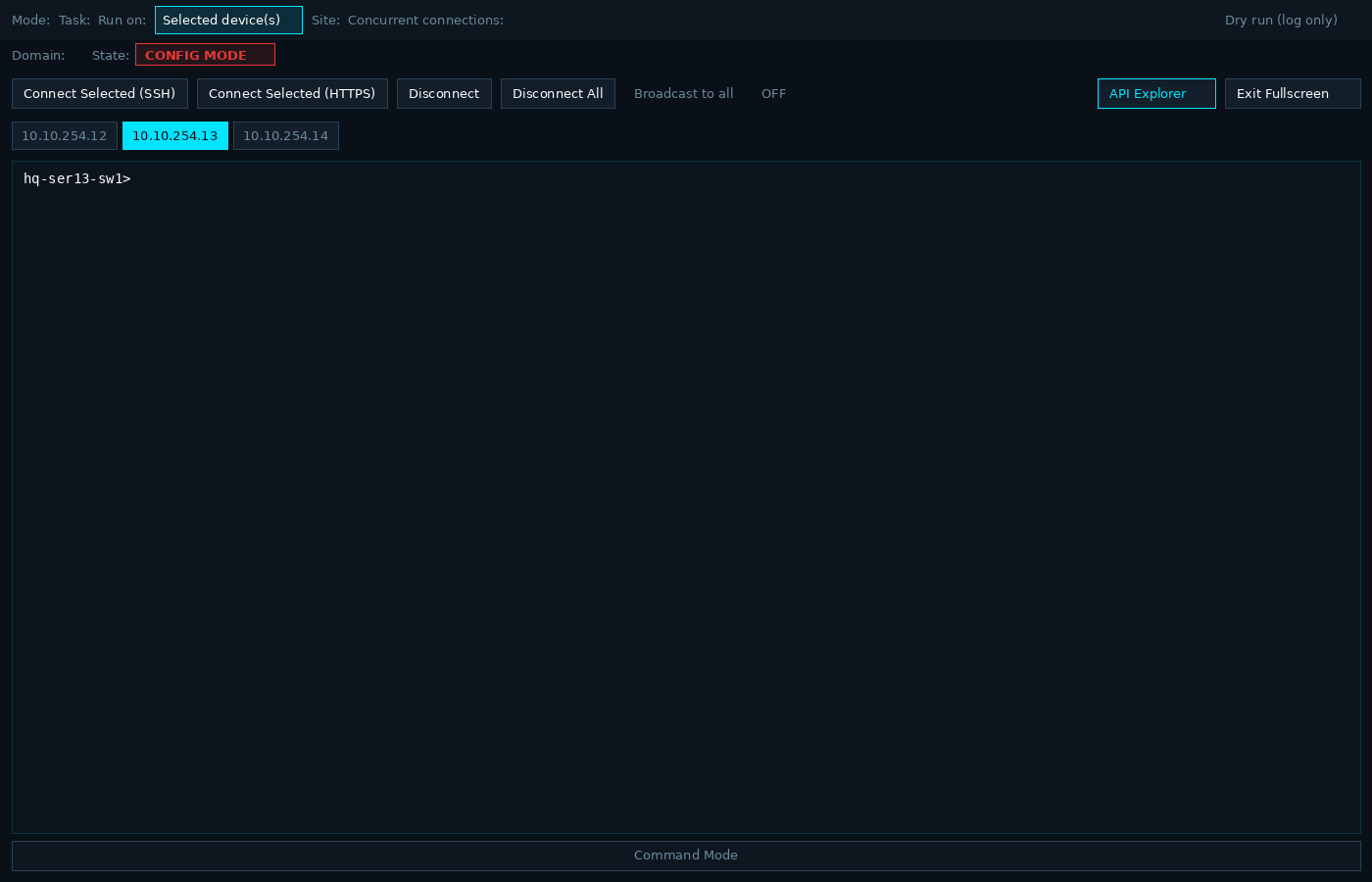 Interactive Terminal